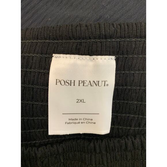 Posh Peanut Black Jumpsuit - Size 2XL - NWT - Maternity - Picture 5 of 6